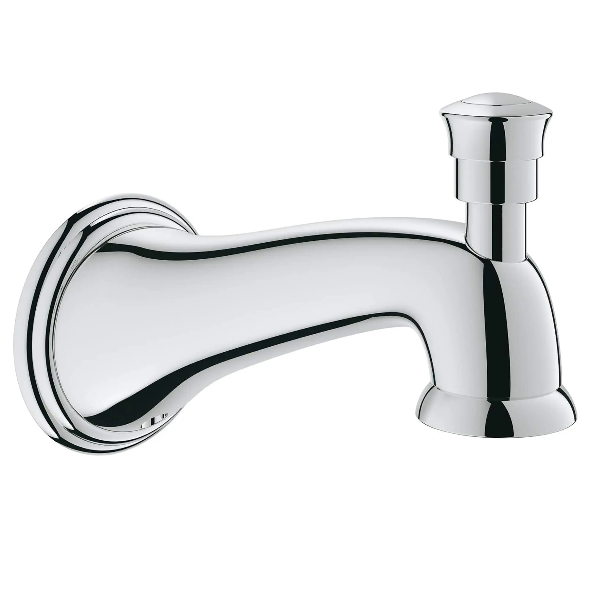 Bath Spout +Divert Wall-M.